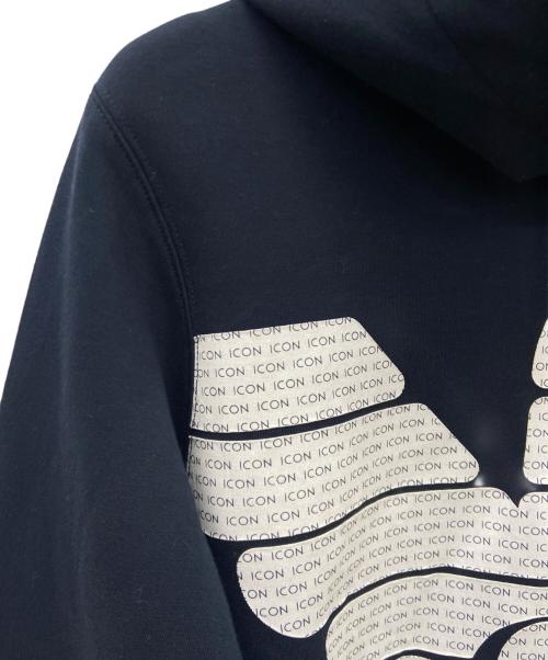 EMPORIO ARMANI（エンポリオ アルマーニ）EMPORIO ARMANI (エンポリオ アルマーニ) EMPORIO ARMANIパーカー ブラック サイズ:Ｓの古着・服飾アイテム