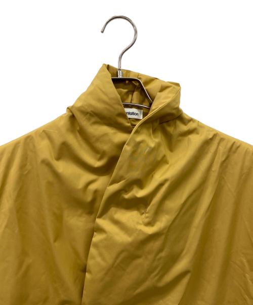 plantation（プランテーション）Plantation (プランテーション) Plantation　ダウンコート マスタード サイズ:Mの古着・服飾アイテム