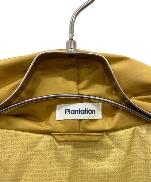 plantation（プランテーション）Plantation (プランテーション) Plantation　ダウンコート マスタード サイズ:Mの古着・服飾アイテム