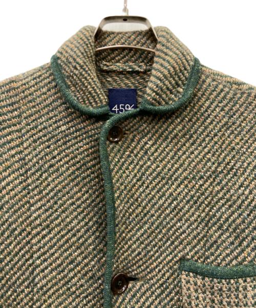 45R（フォーティファイブ・アール）45R (フォーティファイブ・アール) 45R　ニットジャケット グリーン サイズ:SIZE3の古着・服飾アイテム