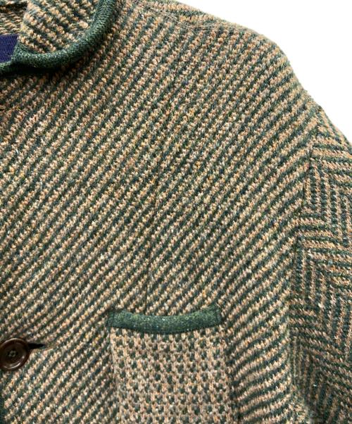 45R（フォーティファイブ・アール）45R (フォーティファイブ・アール) 45R　ニットジャケット グリーン サイズ:SIZE3の古着・服飾アイテム