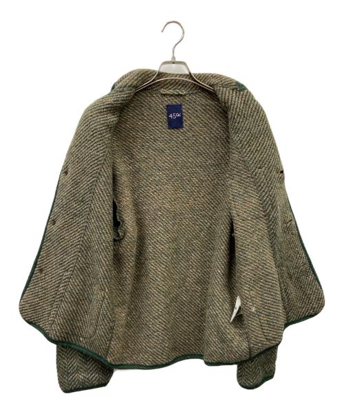 45R（フォーティファイブ・アール）45R (フォーティファイブ・アール) 45R　ニットジャケット グリーン サイズ:SIZE3の古着・服飾アイテム