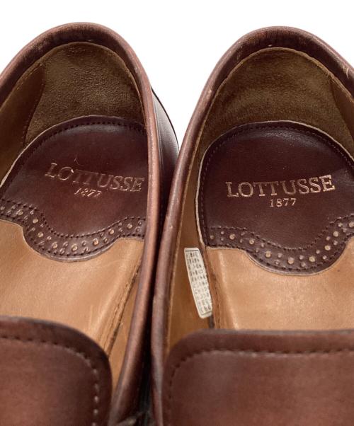 LOTTUSSE（ロトゥセ）LOTTUSSE (ロトゥセ) lottusse　ローファー ブラウン サイズ:5　1/2の古着・服飾アイテム