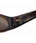 中古・古着 GUCCI (グッチ) GUCCI　インターロッキング　サングラス ブラウン×ゴールド サイズ:50□19：9000円