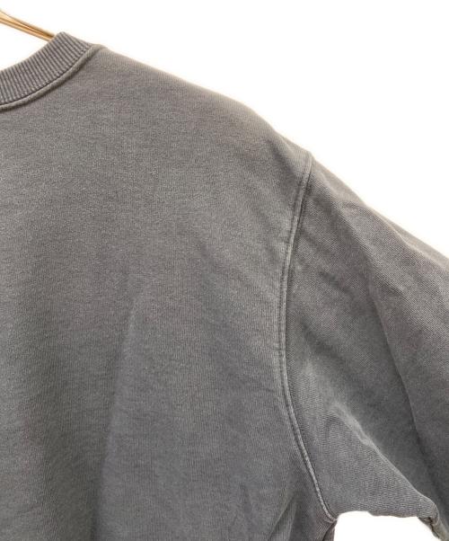 thisisneverthat（ディスイズネバーザット）thisisneverthat (ディスイズネバーザット) ロゴスウェット ネイビー×イエロー サイズ:Ｓの古着・服飾アイテム