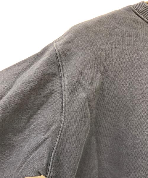 thisisneverthat（ディスイズネバーザット）thisisneverthat (ディスイズネバーザット) ロゴスウェット ネイビー×イエロー サイズ:Ｓの古着・服飾アイテム