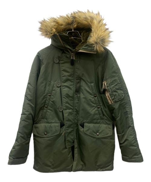 AVIREX（アヴィレックス）AVIREX (アヴィレックス) AVIREX　フライトジャケット オリーブ サイズ:Mの古着・服飾アイテム