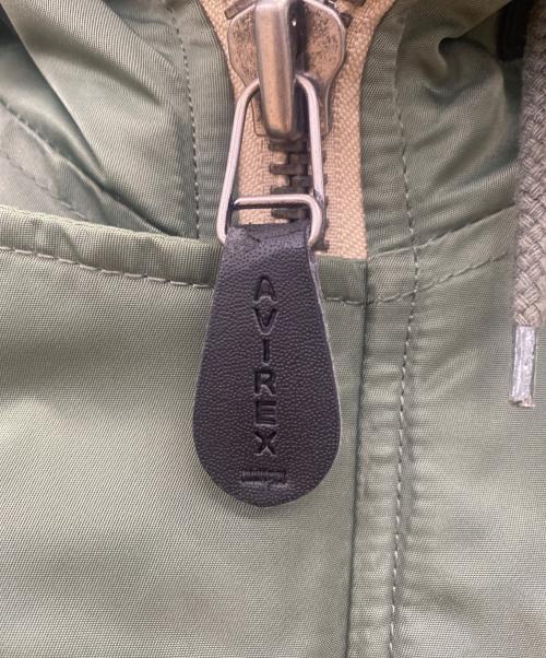 AVIREX（アヴィレックス）AVIREX (アヴィレックス) AVIREX　フライトジャケット オリーブ サイズ:Mの古着・服飾アイテム