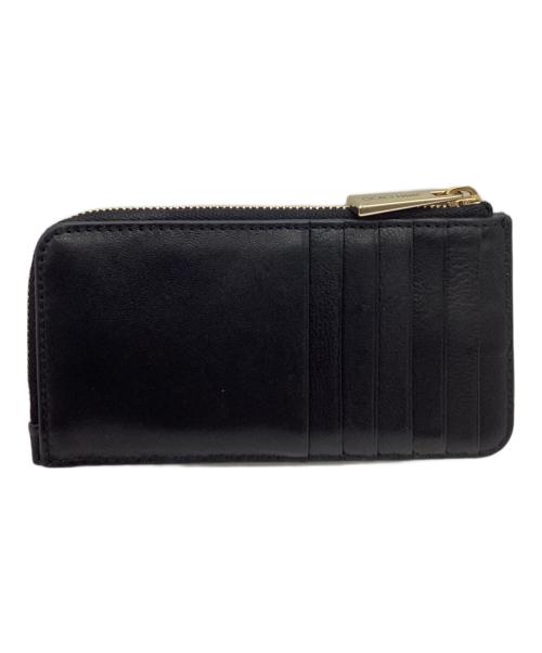 JIMMY CHOO（ジミーチュウ）JIMMY CHOO (ジミーチュウ) JIMMY CHOO　JCロゴコインケース ブラック×ゴールドの古着・服飾アイテム