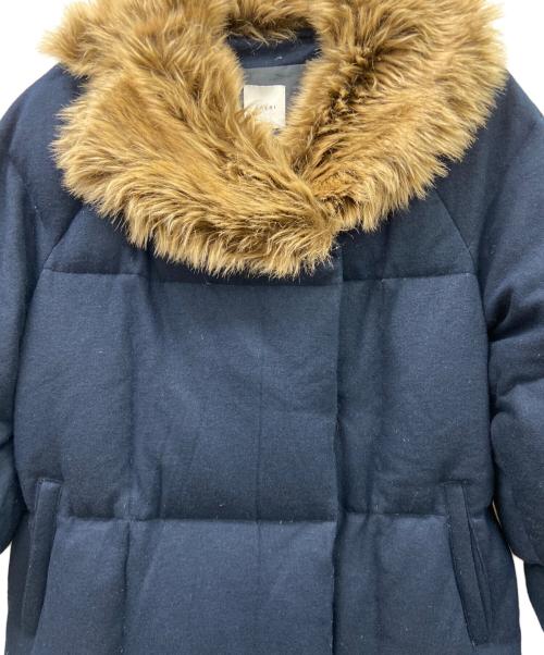 Ameri（アメリ）AMERI (アメリ) AMERI　ロングダウンコート ネイビー サイズ:FREEの古着・服飾アイテム