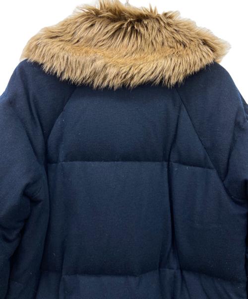 Ameri（アメリ）AMERI (アメリ) AMERI　ロングダウンコート ネイビー サイズ:FREEの古着・服飾アイテム