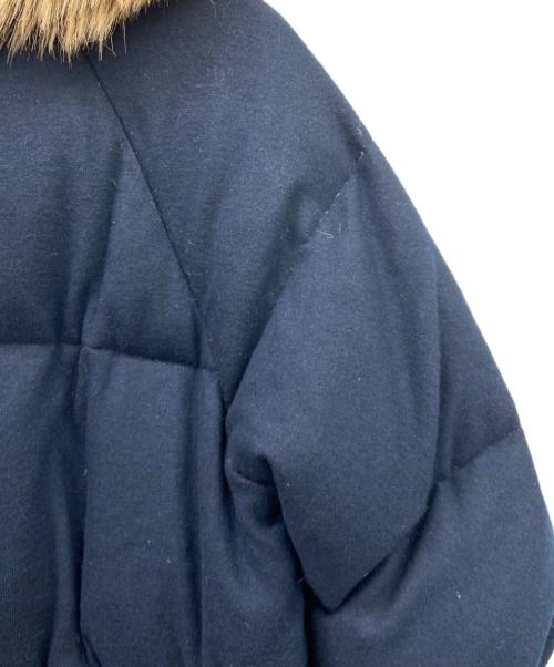 Ameri（アメリ）AMERI (アメリ) AMERI　ロングダウンコート ネイビー サイズ:FREEの古着・服飾アイテム