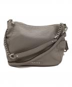 MICHAEL KORSマイケルコース）の古着「MICHAEL KORS　チャンドラー ミディアム コンバーチブル 　ショルダーバッグ」｜グレー×シルバー