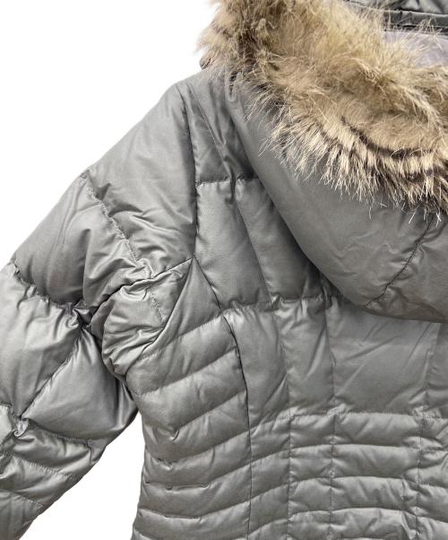 Eddie Bauer（エディーバウアー）Eddie Bauer (エディーバウアー) ダウンコート グレー サイズ:Mの古着・服飾アイテム