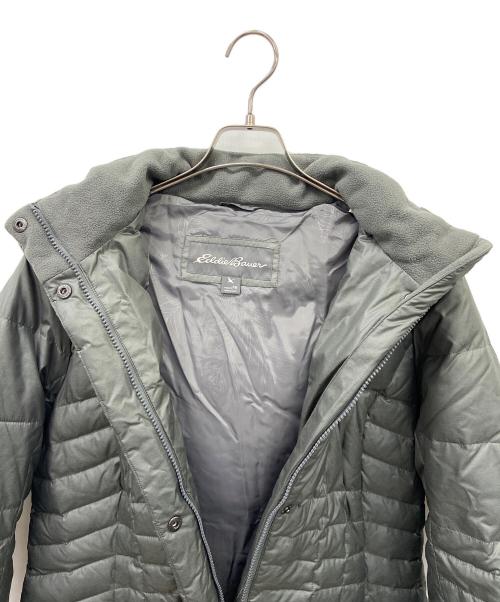 Eddie Bauer（エディーバウアー）Eddie Bauer (エディーバウアー) ダウンコート グレー サイズ:Mの古着・服飾アイテム