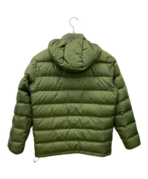 Eddie Bauer（エディーバウアー）Eddie Bauer (エディーバウアー) Eddie Bauer　ダウンジャケット オリーブ×グレー サイズ:Sの古着・服飾アイテム