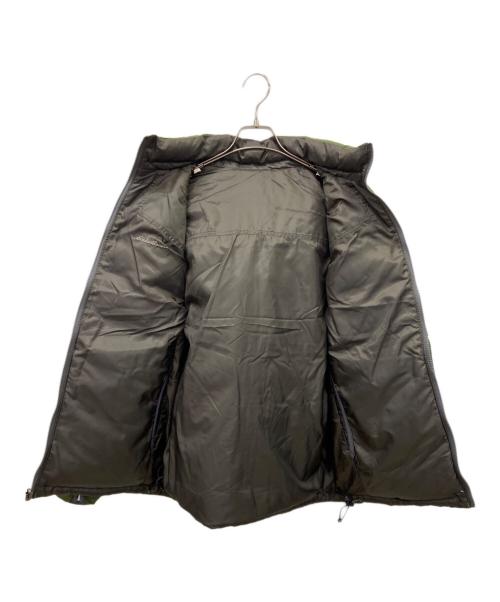 Eddie Bauer（エディーバウアー）Eddie Bauer (エディーバウアー) Eddie Bauer　ダウンジャケット オリーブ×グレー サイズ:Sの古着・服飾アイテム