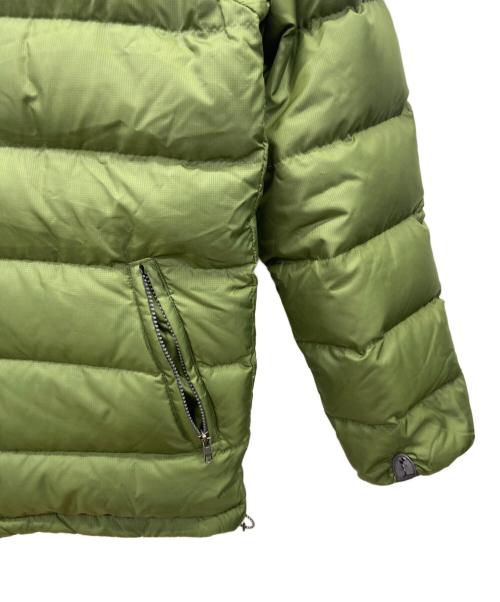 Eddie Bauer（エディーバウアー）Eddie Bauer (エディーバウアー) Eddie Bauer　ダウンジャケット オリーブ×グレー サイズ:Sの古着・服飾アイテム