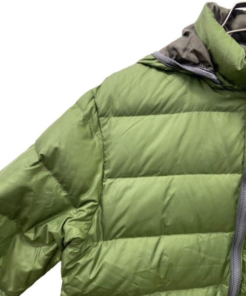 Eddie Bauer（エディーバウアー）Eddie Bauer (エディーバウアー) Eddie Bauer　ダウンジャケット オリーブ×グレー サイズ:Sの古着・服飾アイテム