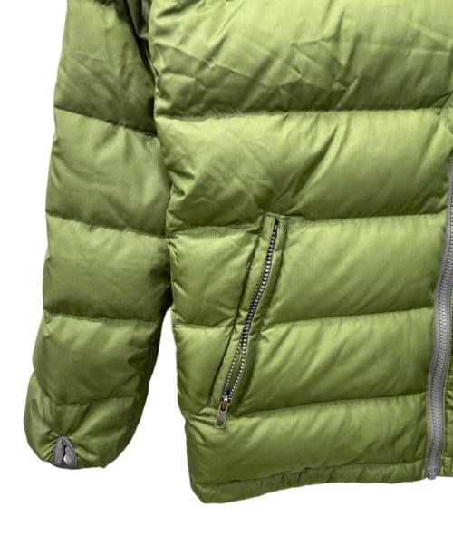 Eddie Bauer（エディーバウアー）Eddie Bauer (エディーバウアー) Eddie Bauer　ダウンジャケット オリーブ×グレー サイズ:Sの古着・服飾アイテム