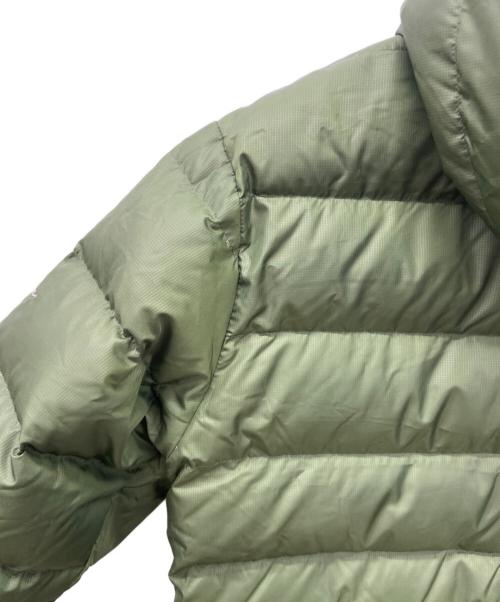 Eddie Bauer（エディーバウアー）Eddie Bauer (エディーバウアー) Eddie Bauer　ダウンジャケット オリーブ×グレー サイズ:Sの古着・服飾アイテム