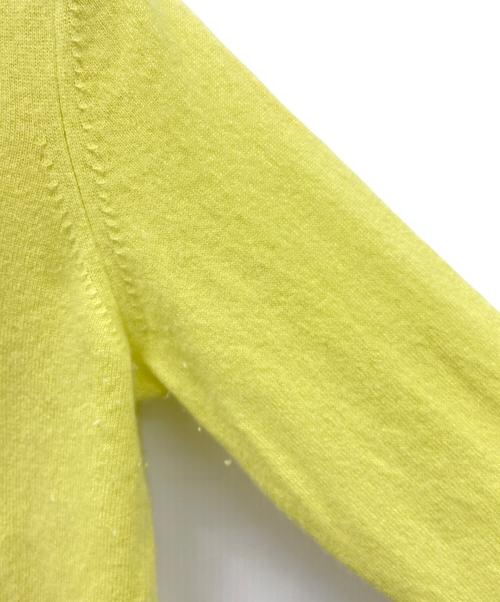 studio picone（スタジオ ピッコーネ）STUDIO PICONE (スタジオ ピッコーネ) STUDIO PICONE薄手ニット イエロー サイズ:SIZE40の古着・服飾アイテム