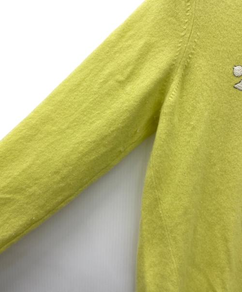 studio picone（スタジオ ピッコーネ）STUDIO PICONE (スタジオ ピッコーネ) STUDIO PICONE薄手ニット イエロー サイズ:SIZE40の古着・服飾アイテム