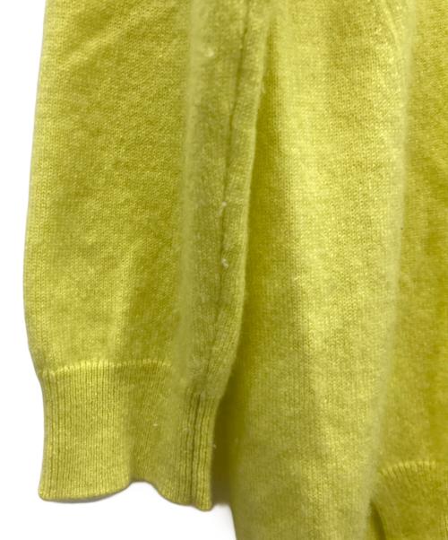 studio picone（スタジオ ピッコーネ）STUDIO PICONE (スタジオ ピッコーネ) STUDIO PICONE薄手ニット イエロー サイズ:SIZE40の古着・服飾アイテム