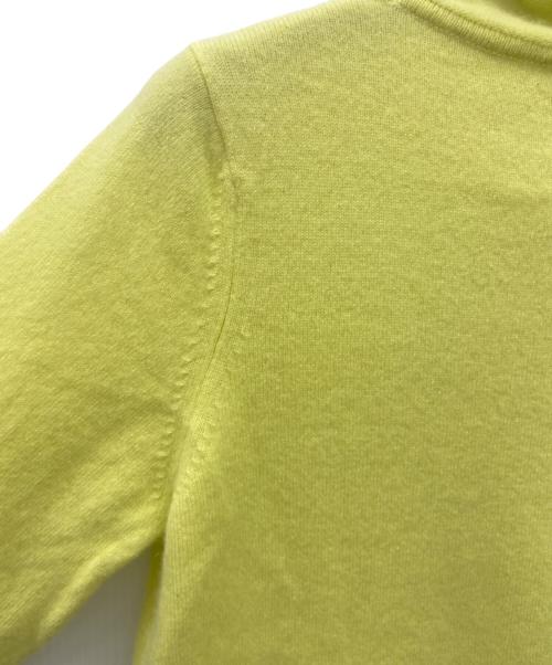 studio picone（スタジオ ピッコーネ）STUDIO PICONE (スタジオ ピッコーネ) STUDIO PICONE薄手ニット イエロー サイズ:SIZE40の古着・服飾アイテム