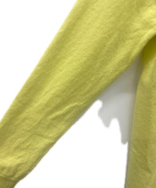 studio picone（スタジオ ピッコーネ）STUDIO PICONE (スタジオ ピッコーネ) STUDIO PICONE薄手ニット イエロー サイズ:SIZE40の古着・服飾アイテム