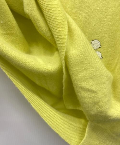 studio picone（スタジオ ピッコーネ）STUDIO PICONE (スタジオ ピッコーネ) STUDIO PICONE薄手ニット イエロー サイズ:SIZE40の古着・服飾アイテム