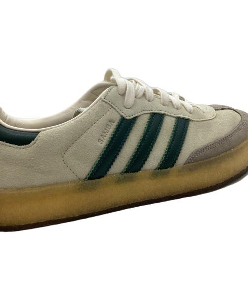 adidas × Clarks（アディダス×クラークス）adidas × Clarks (アディダス×クラークス) adidas × Clarks　ローカットスニーカー アイボリ-×グリーン サイズ:27.5㎝の古着・服飾アイテム