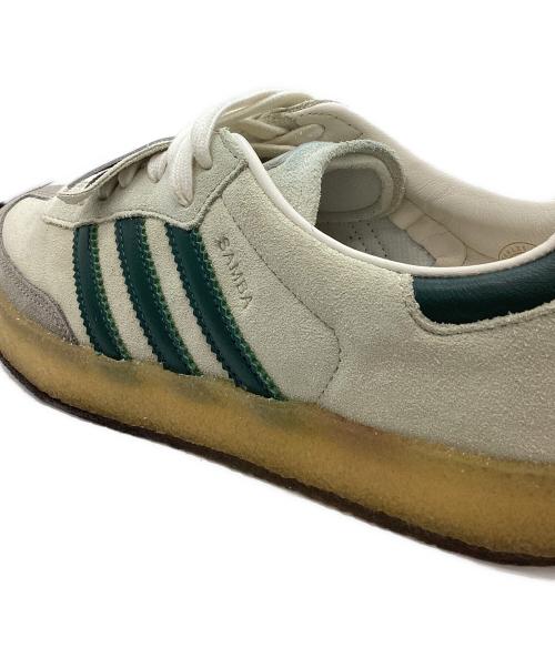 adidas × Clarks（アディダス×クラークス）adidas × Clarks (アディダス×クラークス) adidas × Clarks　ローカットスニーカー アイボリ-×グリーン サイズ:27.5㎝の古着・服飾アイテム