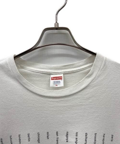 SUPREME（シュプリーム）Supreme (シュプリーム) Supreme半袖カットソー ホワイト サイズ:XLの古着・服飾アイテム