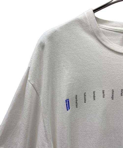 SUPREME（シュプリーム）Supreme (シュプリーム) Supreme半袖カットソー ホワイト サイズ:XLの古着・服飾アイテム