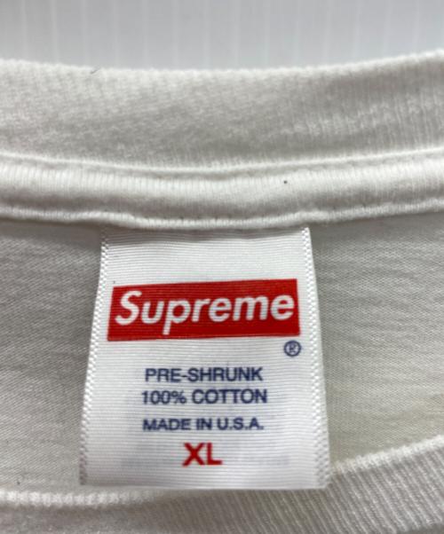 SUPREME（シュプリーム）Supreme (シュプリーム) Supreme半袖カットソー ホワイト サイズ:XLの古着・服飾アイテム