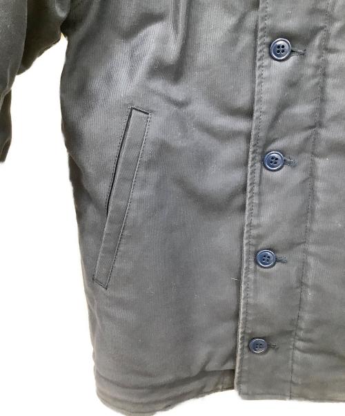 HOUSTON（ヒューストン）HOUSTON (ヒューストン) N-1デッキジャケット ネイビー サイズ:40の古着・服飾アイテム