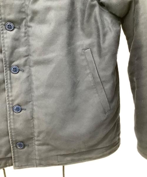 HOUSTON（ヒューストン）HOUSTON (ヒューストン) N-1デッキジャケット ネイビー サイズ:40の古着・服飾アイテム