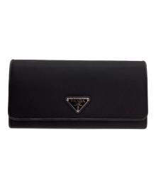 PRADA（プラダ）の古着「PRADA　長財布」｜ブラック