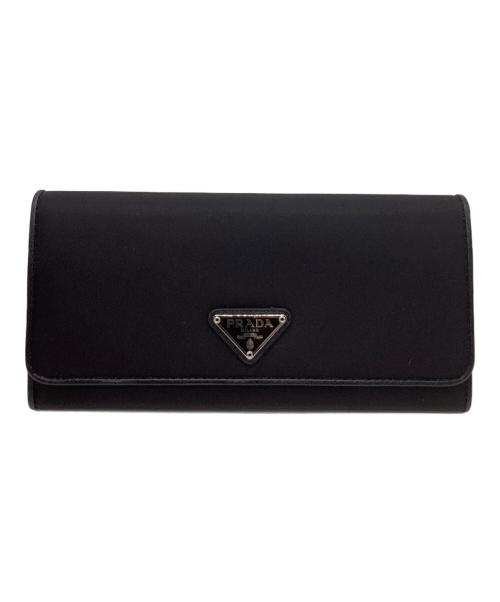 PRADA（プラダ）PRADA (プラダ) PRADA　長財布 ブラックの古着・服飾アイテム