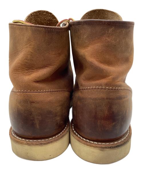 RED WING（レッドウィング）RED WING (レッドウィング) 6-inch Classic Round ブラウン×ホワイト サイズ:US9の古着・服飾アイテム