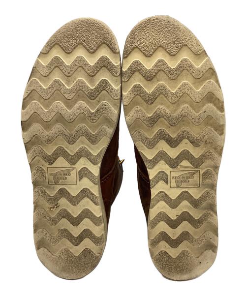 RED WING（レッドウィング）RED WING (レッドウィング) 6-inch Classic Round ブラウン×ホワイト サイズ:US9の古着・服飾アイテム
