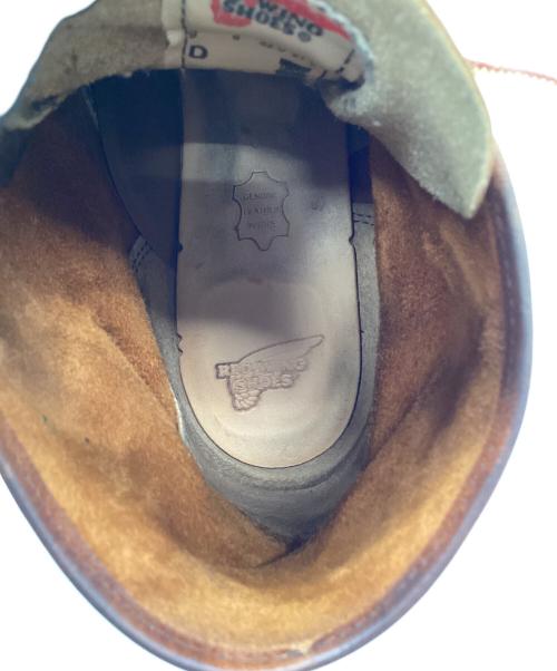 RED WING（レッドウィング）RED WING (レッドウィング) 6-inch Classic Round ブラウン×ホワイト サイズ:US9の古着・服飾アイテム