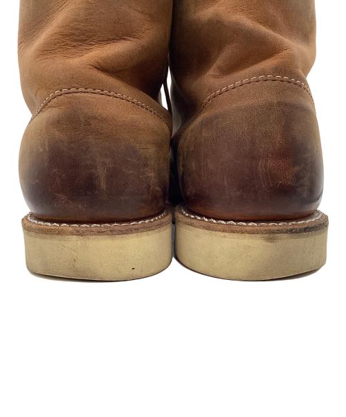 RED WING（レッドウィング）RED WING (レッドウィング) 6-inch Classic Round ブラウン×ホワイト サイズ:US9の古着・服飾アイテム