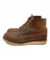 RED WING (レッドウィング) 6-inch Classic Round ブラウン×ホワイト サイズ:US9：23000円