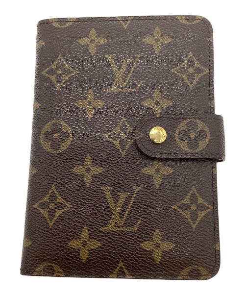 LOUIS VUITTON（ルイ ヴィトン）LOUIS VUITTON (ルイ ヴィトン) ポルトパピエ・ジップ ブラウン サイズ:なしの古着・服飾アイテム