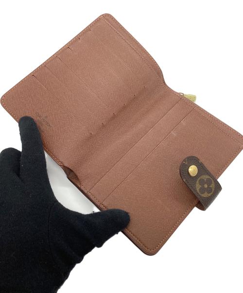 LOUIS VUITTON（ルイ ヴィトン）LOUIS VUITTON (ルイ ヴィトン) ポルトパピエ・ジップ ブラウン サイズ:なしの古着・服飾アイテム