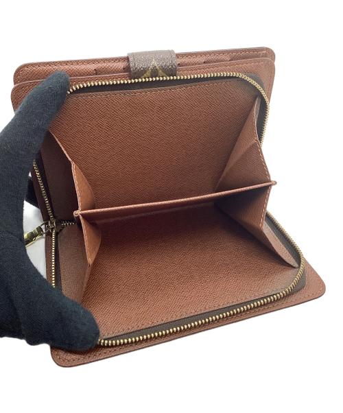 LOUIS VUITTON（ルイ ヴィトン）LOUIS VUITTON (ルイ ヴィトン) ポルトパピエ・ジップ ブラウン サイズ:なしの古着・服飾アイテム
