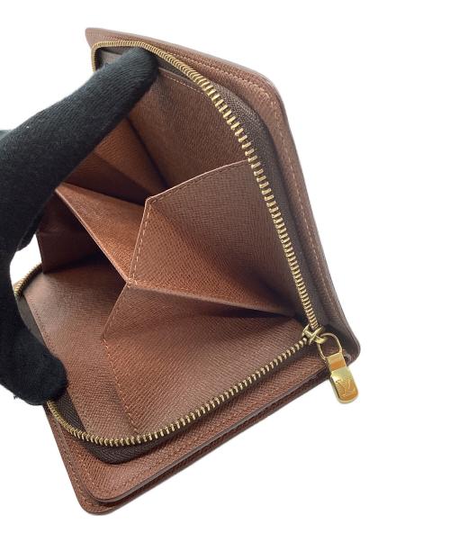 LOUIS VUITTON（ルイ ヴィトン）LOUIS VUITTON (ルイ ヴィトン) ポルトパピエ・ジップ ブラウン サイズ:なしの古着・服飾アイテム