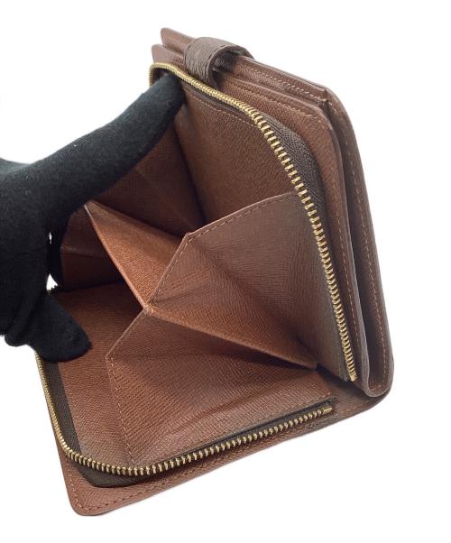 LOUIS VUITTON（ルイ ヴィトン）LOUIS VUITTON (ルイ ヴィトン) ポルトパピエ・ジップ ブラウン サイズ:なしの古着・服飾アイテム